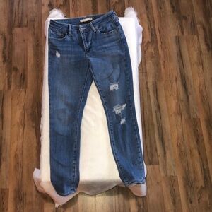 Levi’s high-rise skinny jeans, size 26